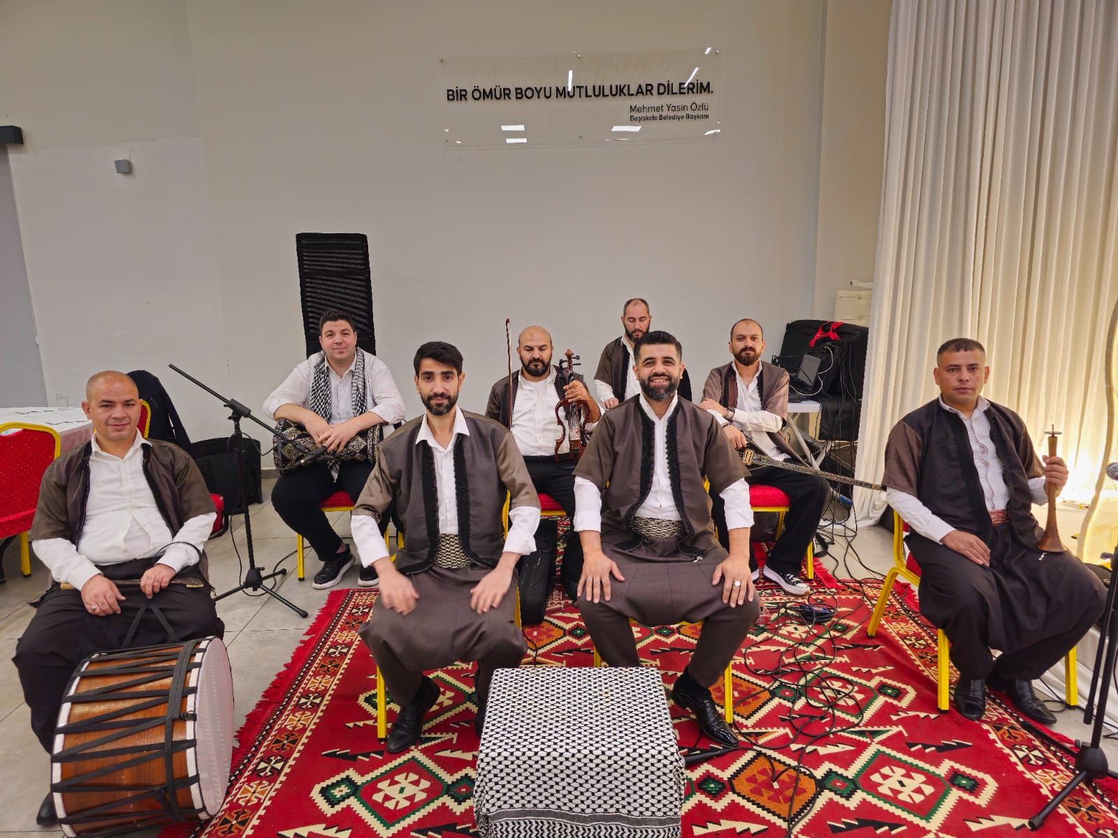 Antalya davulcu ekibi sahne performansı